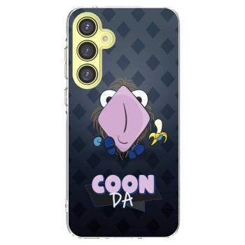 Picasee silikónový prehľadný obal pre Samsung Galaxy A35 5G A356B - COONDA chlupatka - tmavá