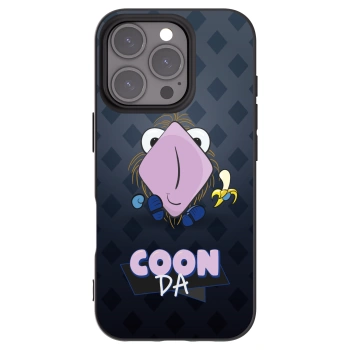 Picasee silikónový čierny obal pre Apple iPhone 16 Pro - COONDA chlupatka - tmavá