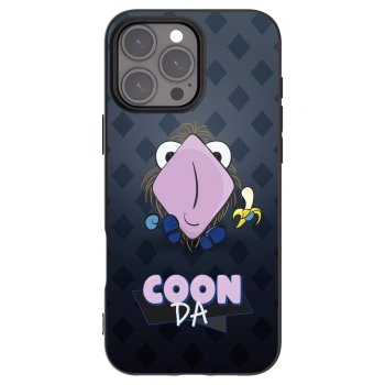 Picasee silikónový čierny obal pre Apple iPhone 16 Pro Max - COONDA chlupatka - tmavá