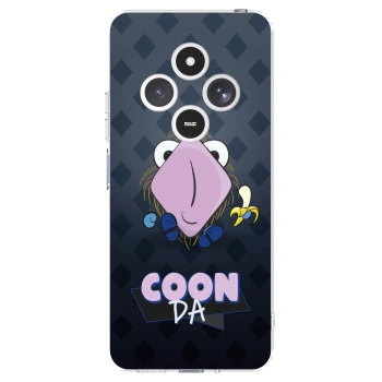Picasee silikónový prehľadný obal pre Xiaomi Redmi 14C - COONDA chlupatka - tmavá