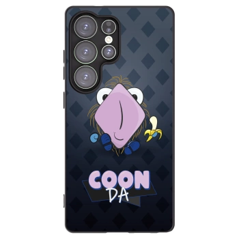 Picasee silikónový čierny obal pre Samsung Galaxy S25 Ultra 5G - COONDA chlupatka - tmavá