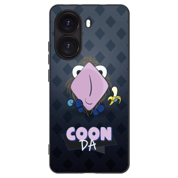 Picasee silikónový čierny obal pre Xiaomi Poco X7 Pro 5G - COONDA chlupatka - tmavá