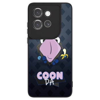 Obal pre Motorola Edge 50 Neo - COONDA chlupatka - tmavá