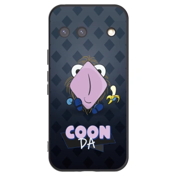 Picasee silikónový čierny obal pre Google Pixel 9 - COONDA chlupatka - tmavá