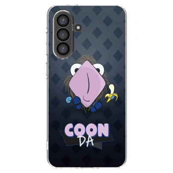 Picasee silikónový prehľadný obal pre Samsung Galaxy A56 5G A566B - COONDA chlupatka - tmavá