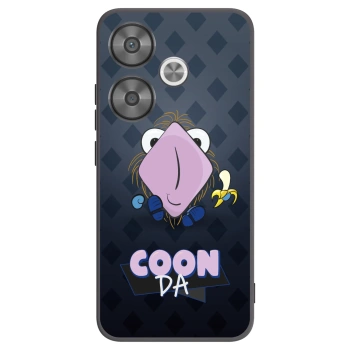 Picasee silikónový čierny obal pre Xiaomi Poco F6 - COONDA chlupatka - tmavá