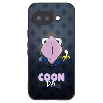 Picasee silikónový čierny obal pre Google Pixel 9a - COONDA chlupatka - tmavá