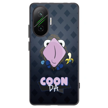 Picasee silikónový čierny obal pre Xiaomi Poco F7 5G - COONDA chlupatka - tmavá