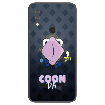 Picasee silikónový čierny obal pre Xiaomi Redmi 7 - COONDA chlupatka - tmavá