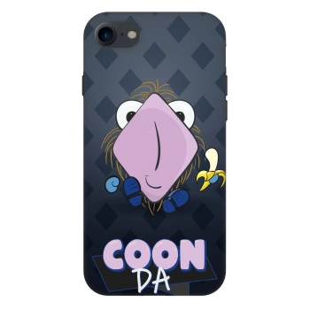 Obal pre Apple iPhone 7 - COONDA chlupatka - tmavá