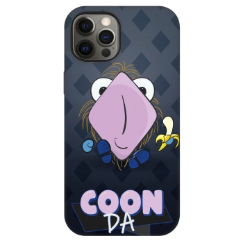 Obal pre Apple iPhone 12 Pro - COONDA chlupatka - tmavá