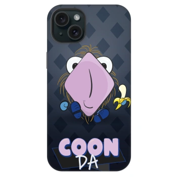 Obal pre Apple iPhone 14 Plus - COONDA chlupatka - tmavá