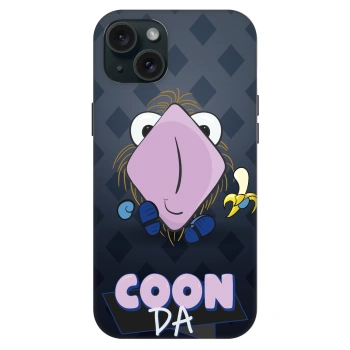 Obal pre Apple iPhone 15 Plus - COONDA chlupatka - tmavá