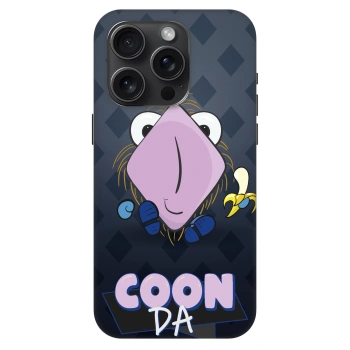 Obal pre Apple iPhone 15 Pro - COONDA chlupatka - tmavá