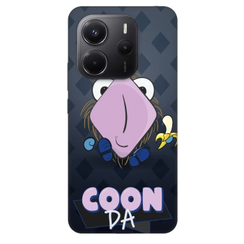 Obal pre Xiaomi Redmi Note 14 4G - COONDA chlupatka - tmavá