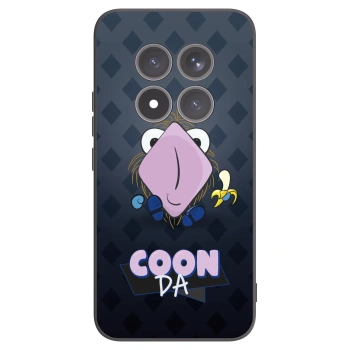Picasee silikónový čierny obal pre Xiaomi Redmi Note 15 Pro+ - COONDA chlupatka - tmavá