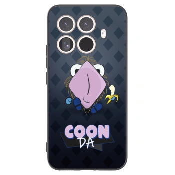 Picasee silikónový čierny obal pre Xiaomi 15T Pro - COONDA chlupatka - tmavá