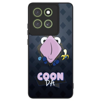 Obal pre Motorola Moto G86 Power 5G - COONDA chlupatka - tmavá