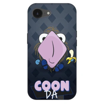 Obal pre Apple iPhone 17e - COONDA chlupatka - tmavá