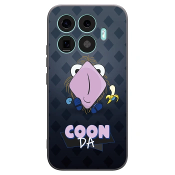 Picasee silikónový čierny obal pre Xiaomi 17T - COONDA chlupatka - tmavá