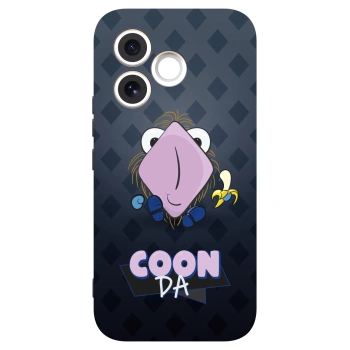 Picasee silikónový čierny obal pre Honor 600 Lite - COONDA chlupatka - tmavá