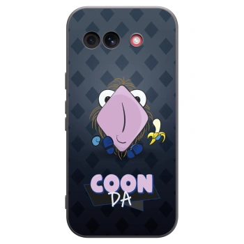 Picasee silikónový čierny obal pre Google Pixel 10a - COONDA chlupatka - tmavá