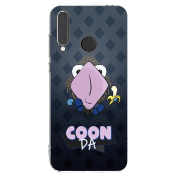 Picasee silikónový prehľadný obal pre Honor 20 Lite - COONDA chlupatka - tmavá