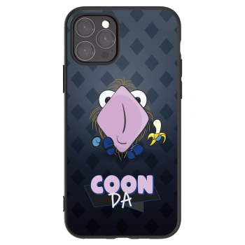 Picasee silikónový čierny obal pre Apple iPhone 11 Pro - COONDA chlupatka - tmavá