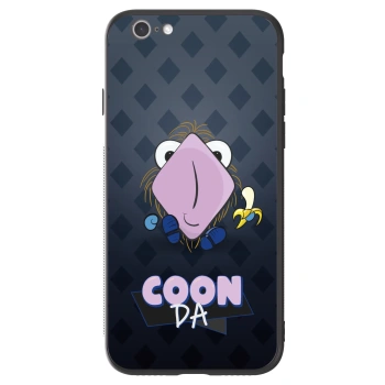 Obal pre Apple iPhone 6/6S - COONDA chlupatka - tmavá