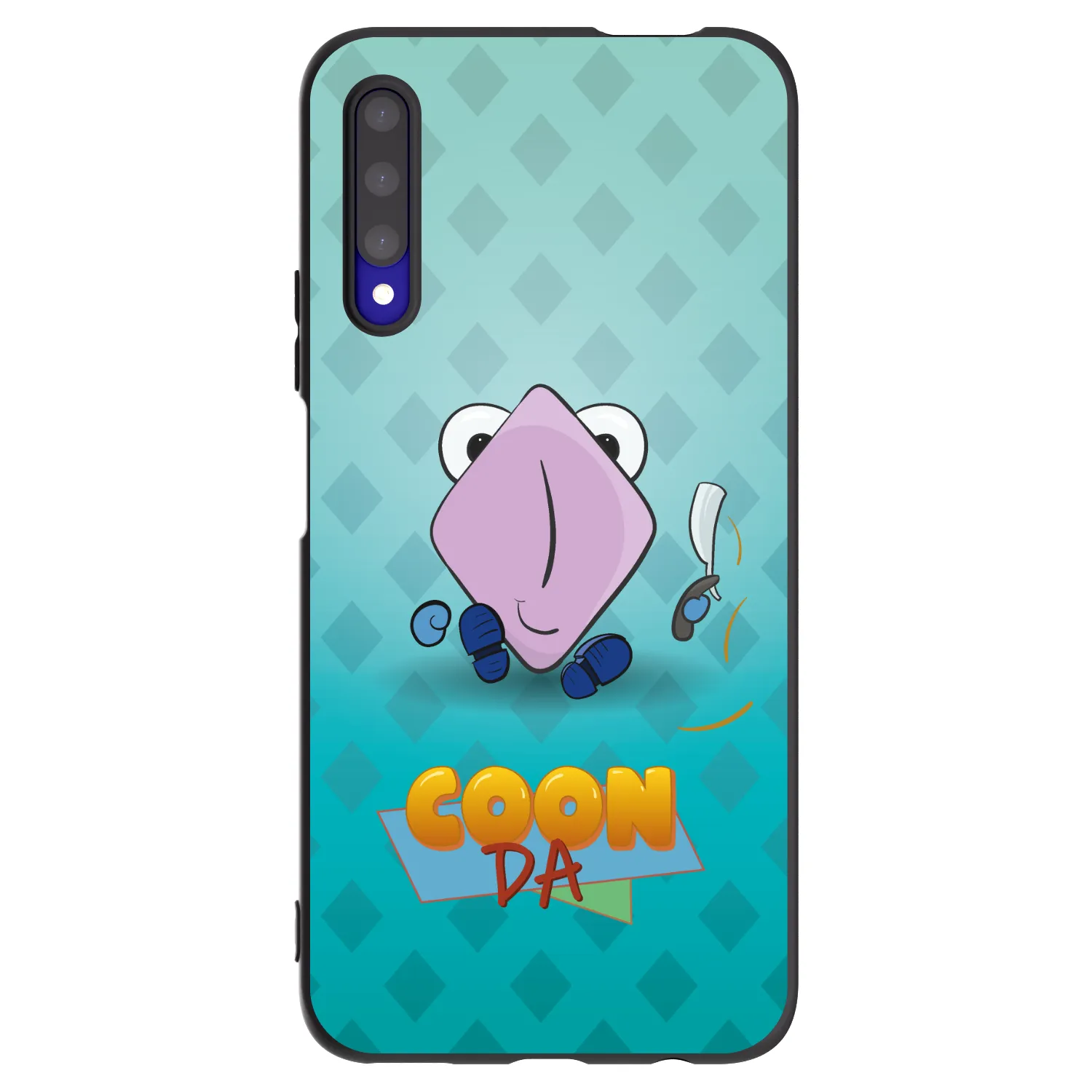 Picasee silikónový čierny obal pre Honor 9X Pro - COONDA holátko - světlá