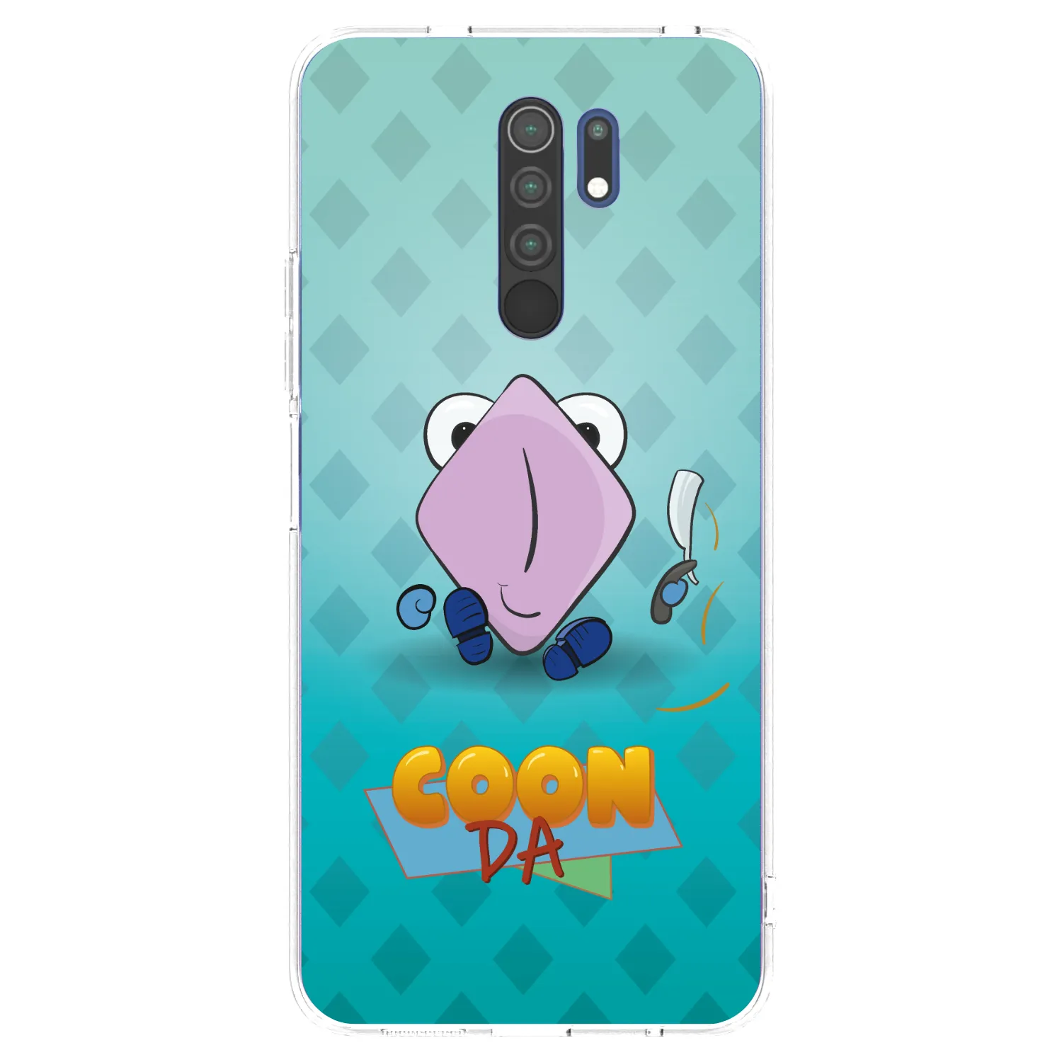 Picasee silikónový prehľadný obal pre Xiaomi Redmi 9 - COONDA holátko - světlá