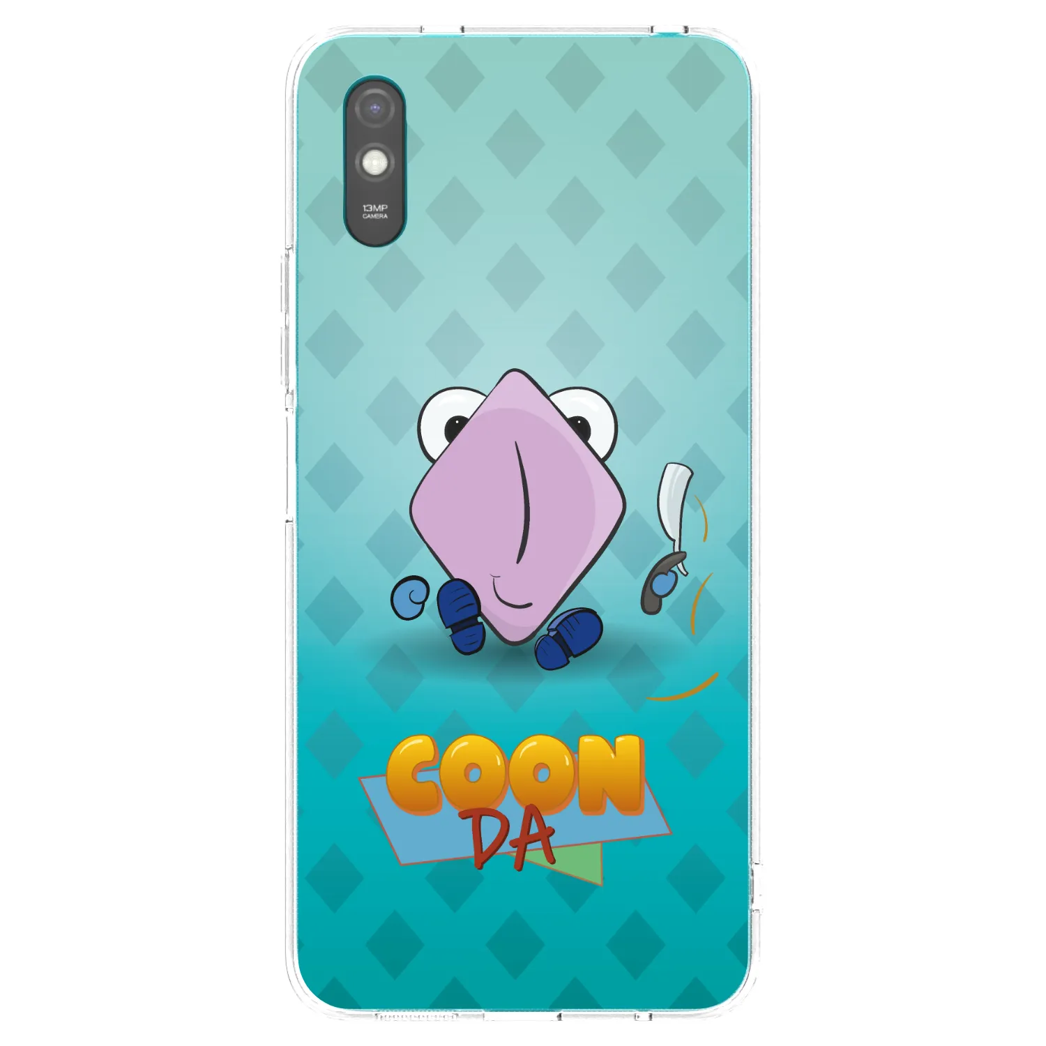 Picasee silikónový prehľadný obal pre Xiaomi Redmi 9A - COONDA holátko - světlá