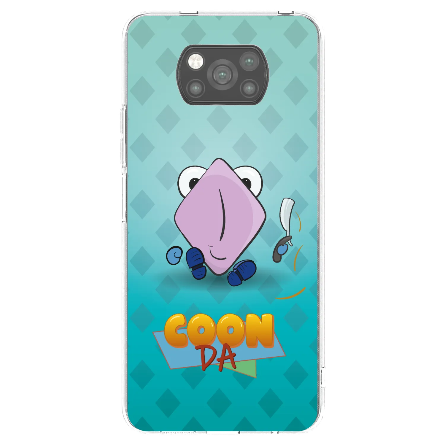 Picasee silikónový čierny obal pre Xiaomi Poco X3 - COONDA holátko - světlá