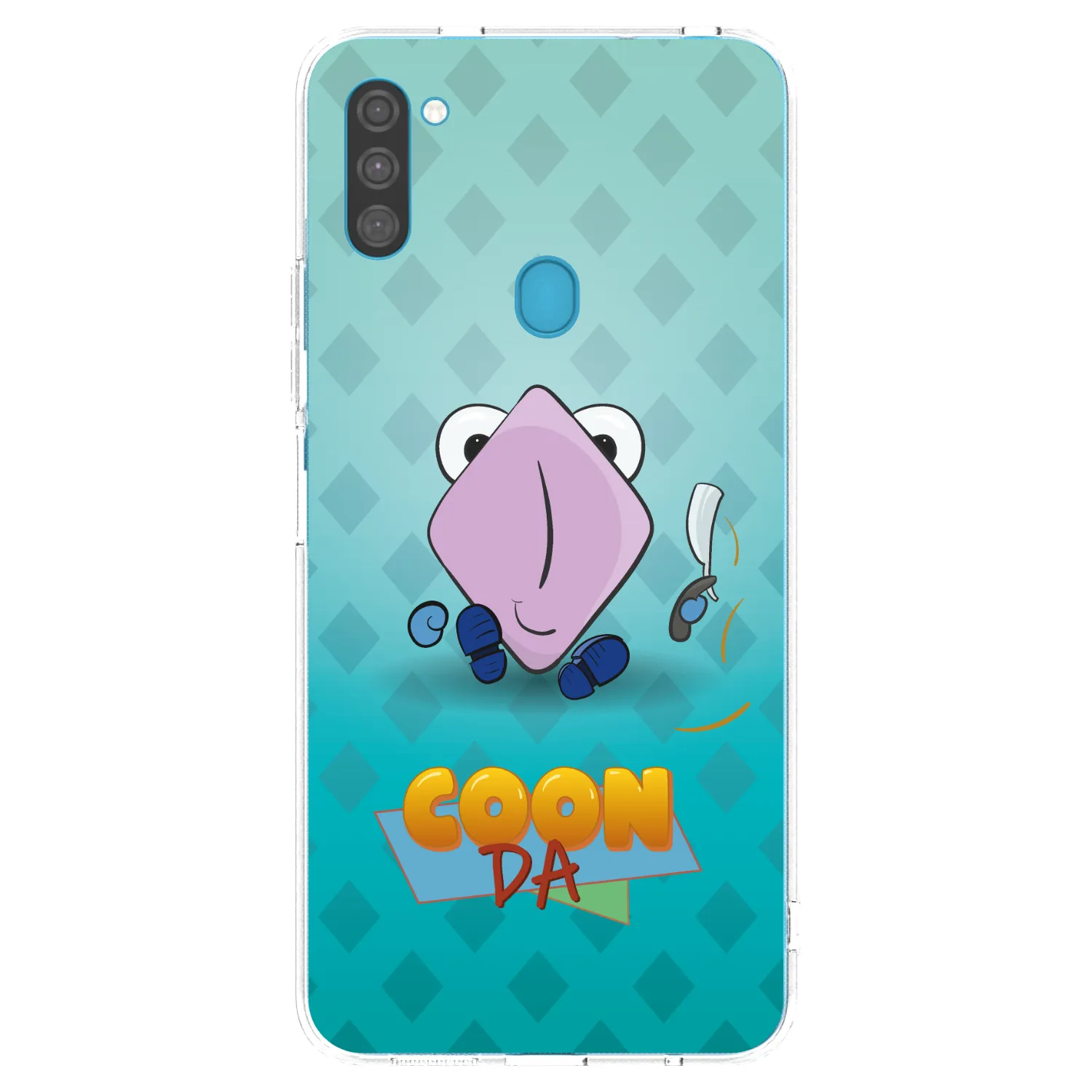 Picasee silikónový prehľadný obal pre Samsung Galaxy M11 - COONDA holátko - světlá