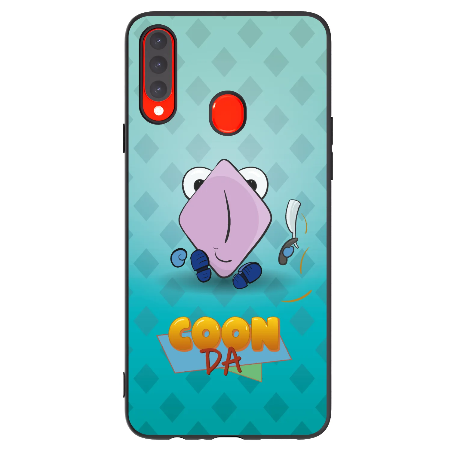 Picasee silikónový čierny obal pre Samsung Galaxy A20s - COONDA holátko - světlá
