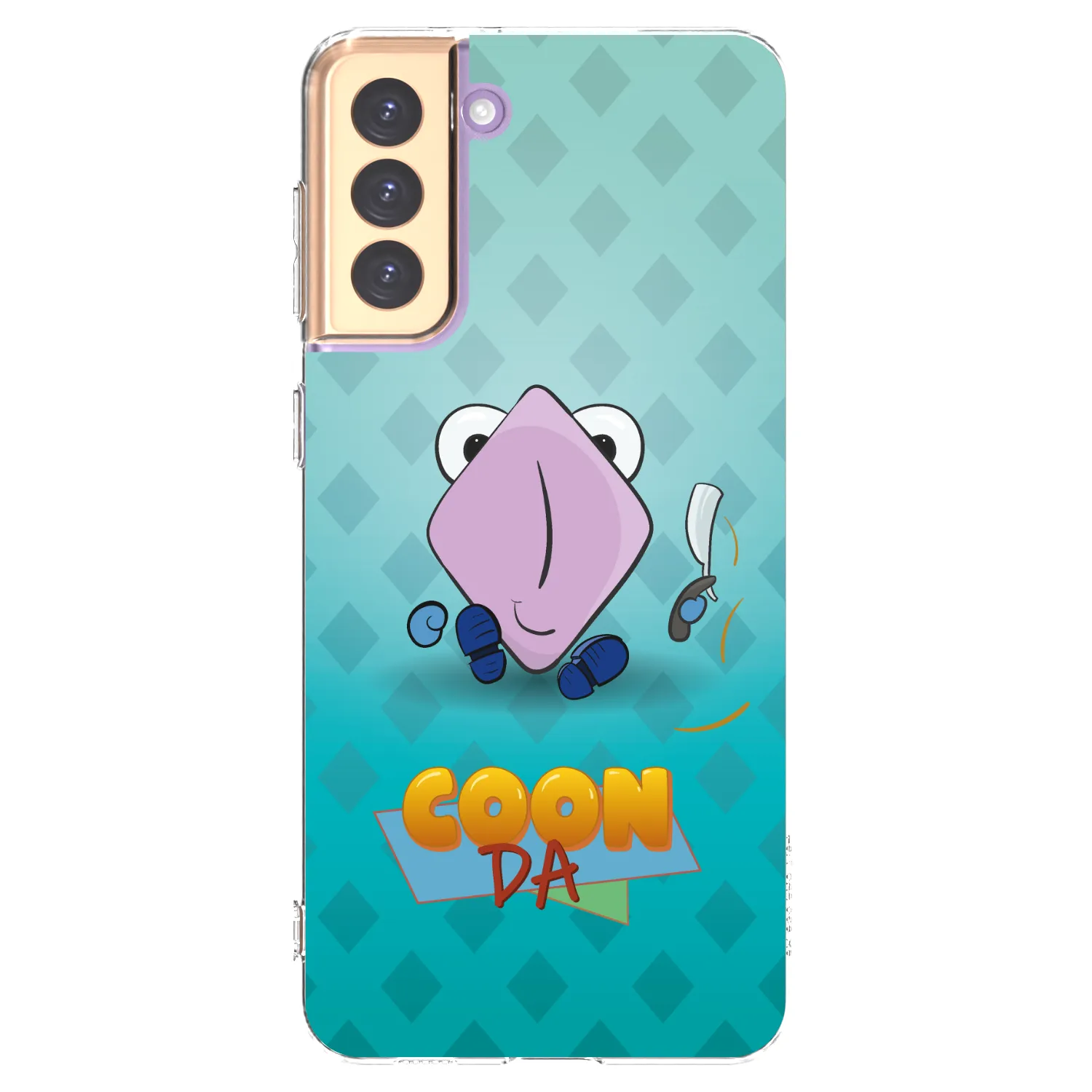 Picasee silikónový prehľadný obal pre Samsung Galaxy S21+ 5G G996F - COONDA holátko - světlá