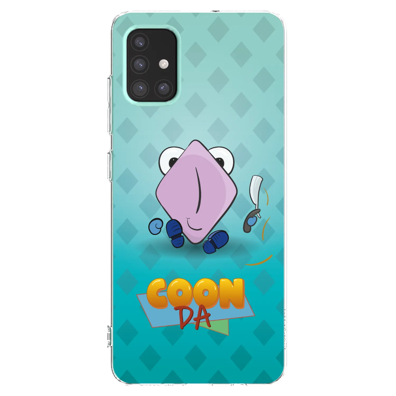 Picasee silikónový prehľadný obal pre Samsung Galaxy M31s - COONDA holátko - světlá