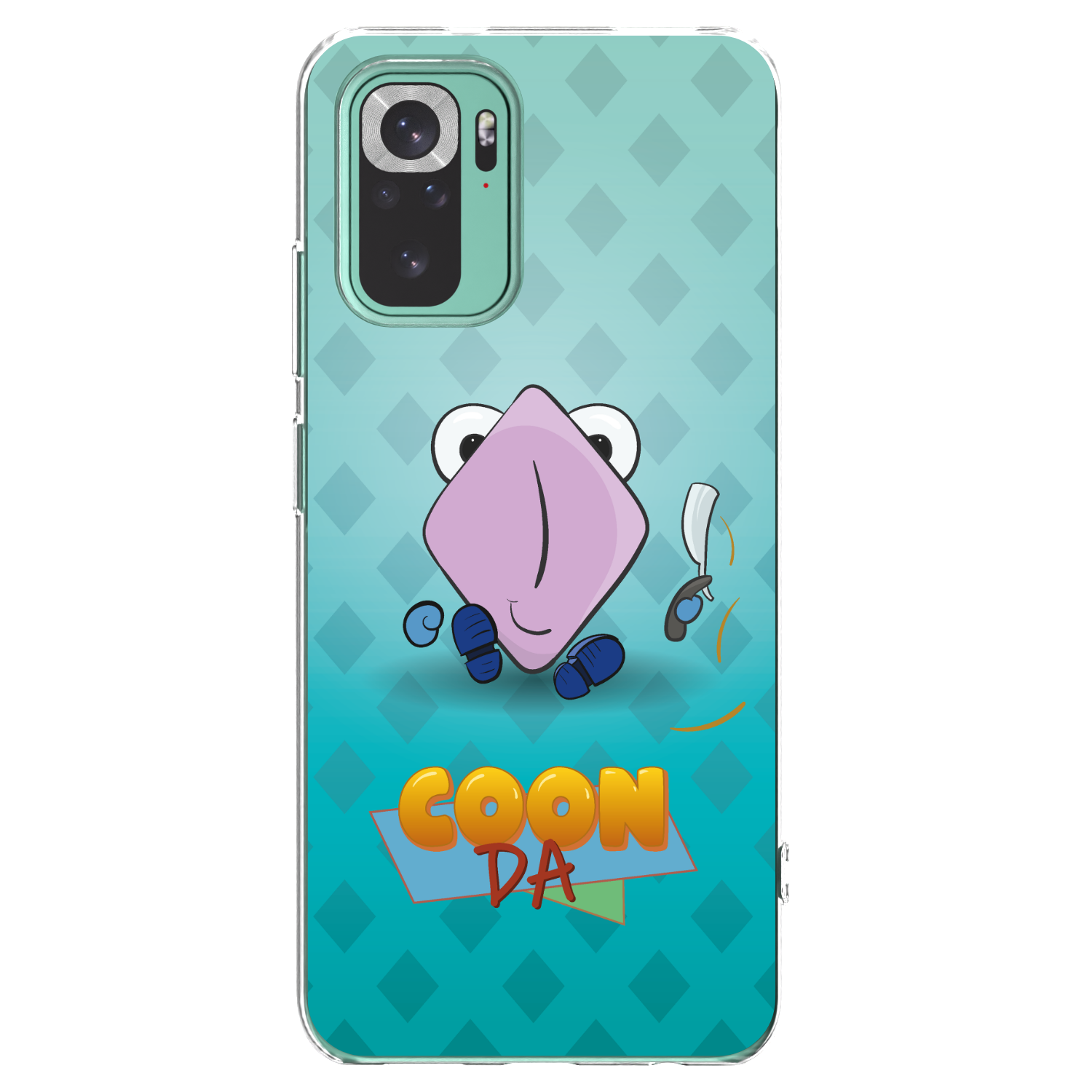 Picasee silikónový prehľadný obal pre Xiaomi Redmi Note 10 Pro - COONDA holátko - světlá