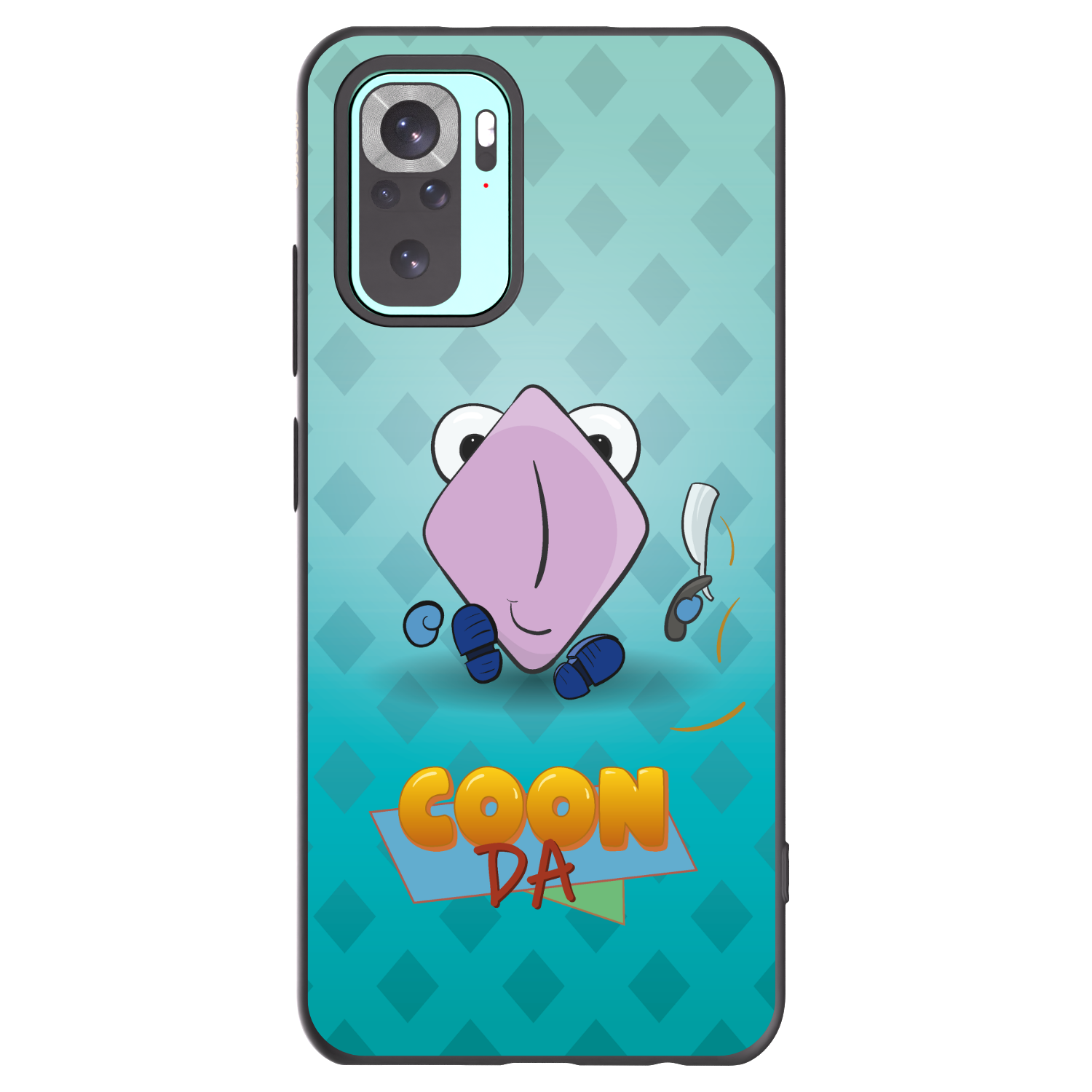 Picasee silikónový čierny obal pre Xiaomi Redmi Note 10 Pro - COONDA holátko - světlá