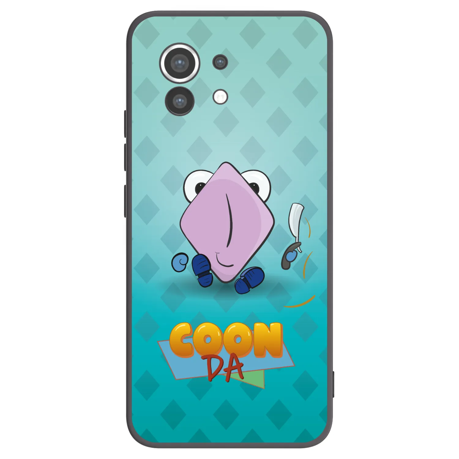 Picasee silikónový čierny obal pre Xiaomi Mi 11 - COONDA holátko - světlá