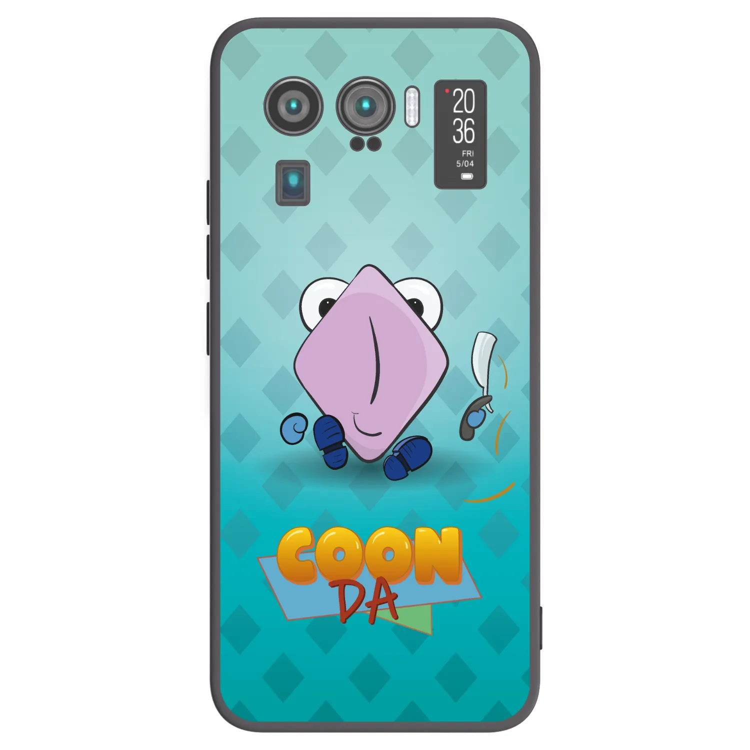 Picasee silikónový čierny obal pre Xiaomi Mi 11 Ultra - COONDA holátko - světlá