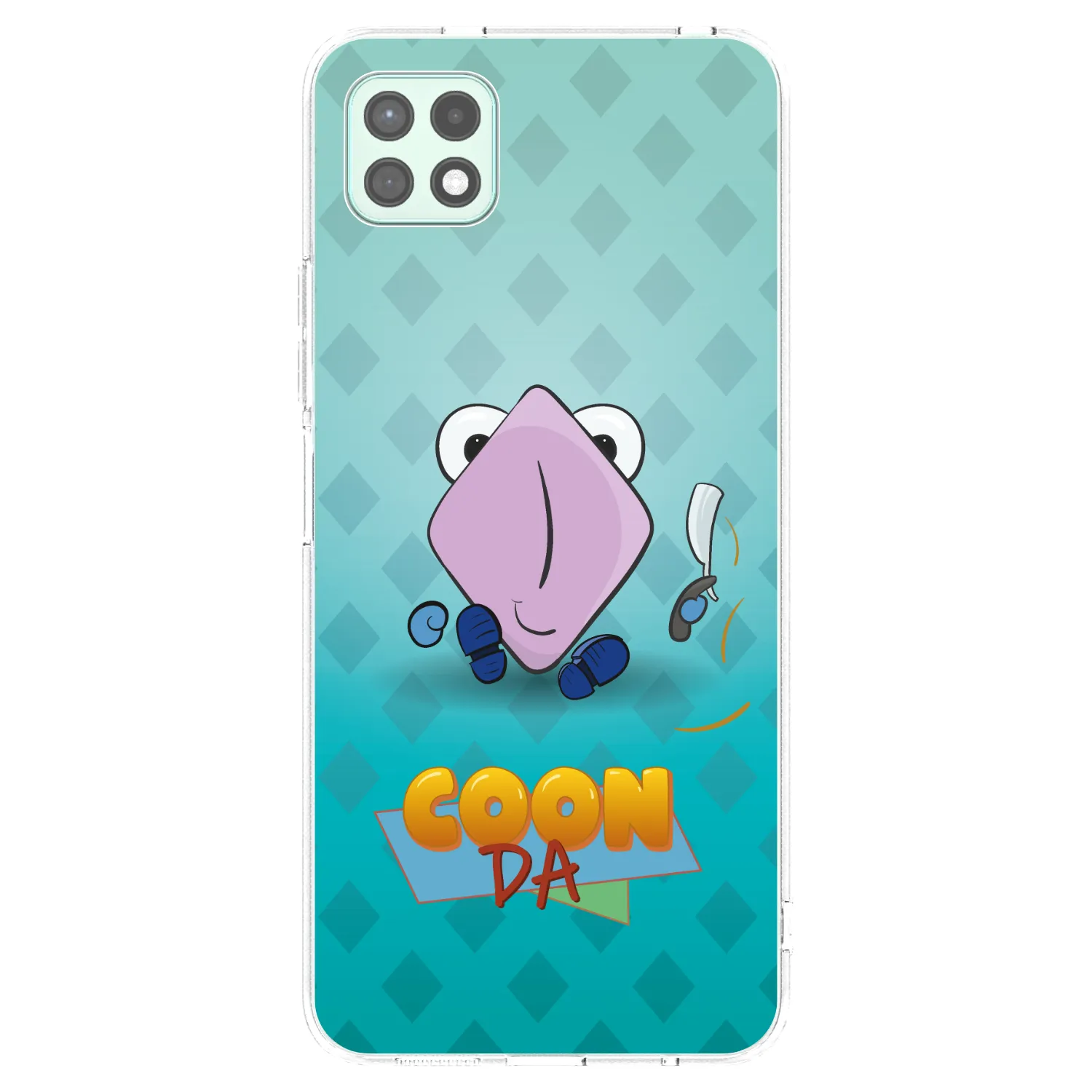 Picasee silikónový prehľadný obal pre Samsung Galaxy A22 A226B 5G - COONDA holátko - světlá