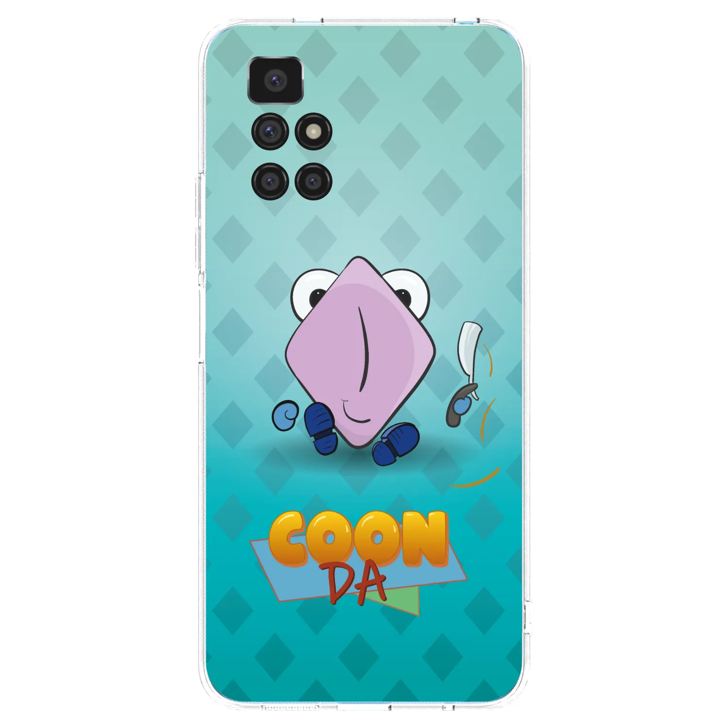 Picasee silikónový prehľadný obal pre Xiaomi Redmi 10 - COONDA holátko - světlá