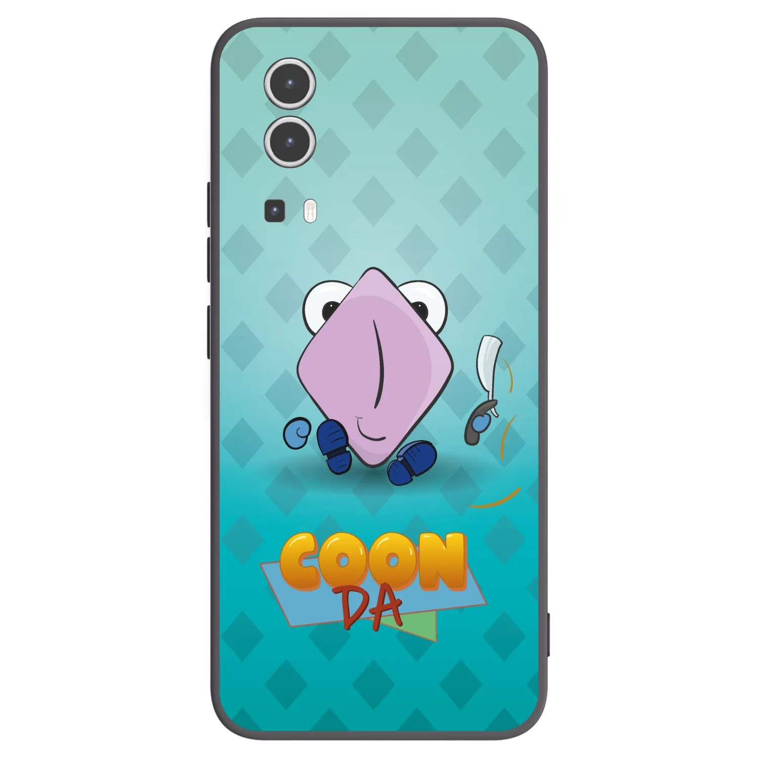 Picasee silikónový čierny obal pre Vivo Y72 5G - COONDA holátko - světlá