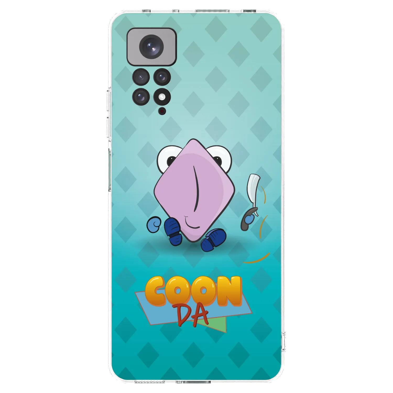 Picasee silikónový prehľadný obal pre Xiaomi Redmi Note 11 - COONDA holátko - světlá