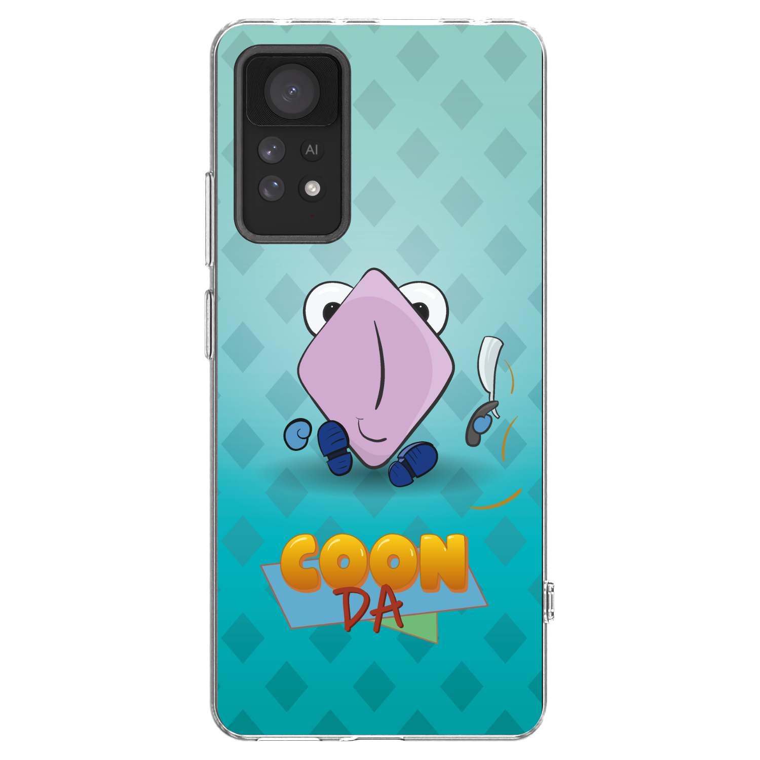 Picasee silikónový prehľadný obal pre Xiaomi Redmi Note 11 Pro - COONDA holátko - světlá