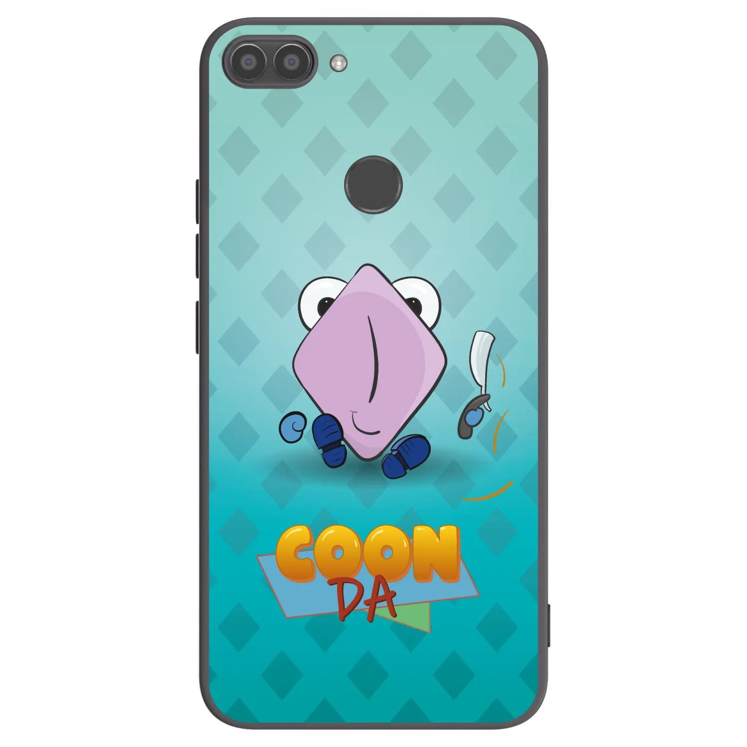 Picasee silikónový čierny obal pre Huawei P Smart - COONDA holátko - světlá