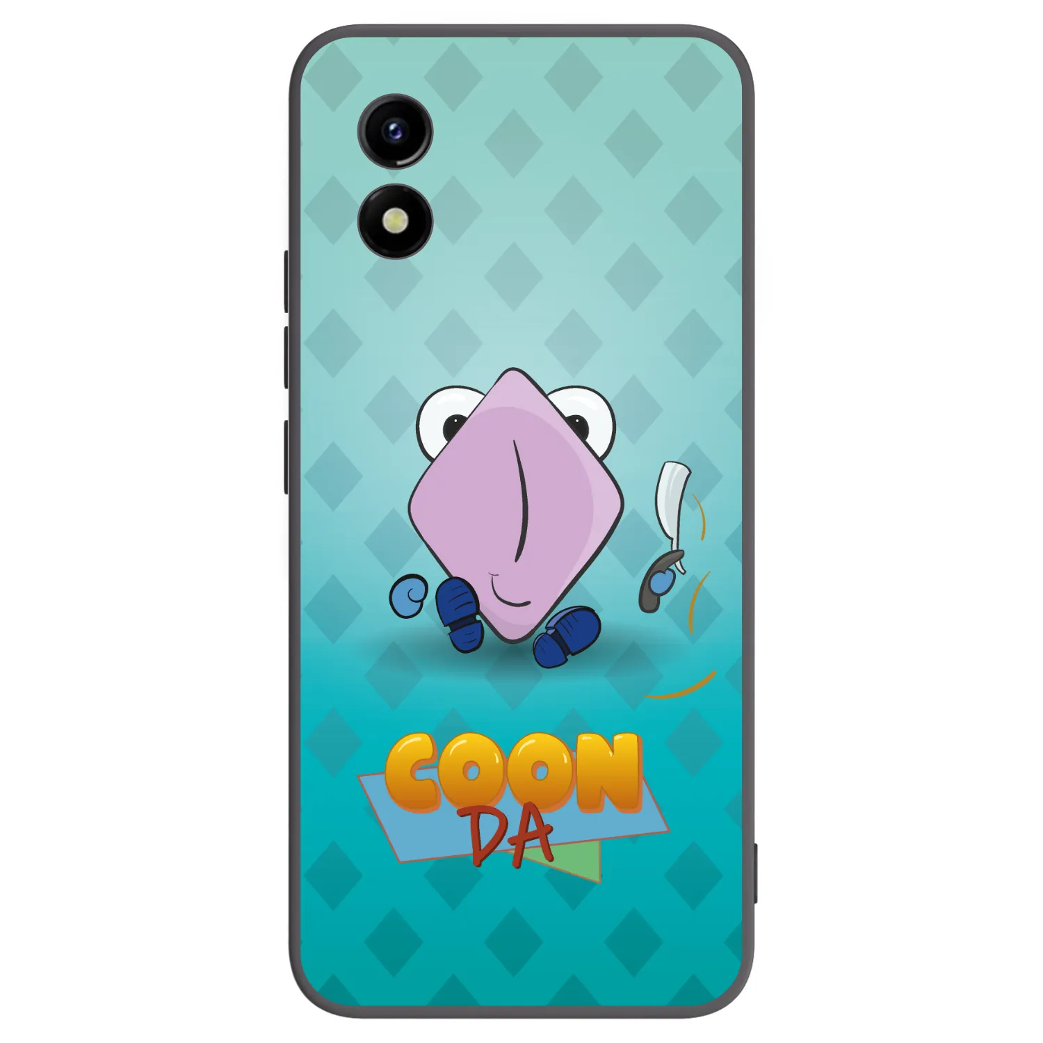 Picasee silikónový čierny obal pre Vivo Y01 - COONDA holátko - světlá