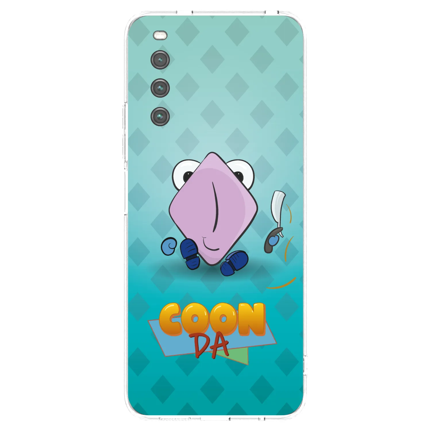 Picasee silikónový prehľadný obal pre Sony Xperia 10 IV 5G - COONDA holátko - světlá