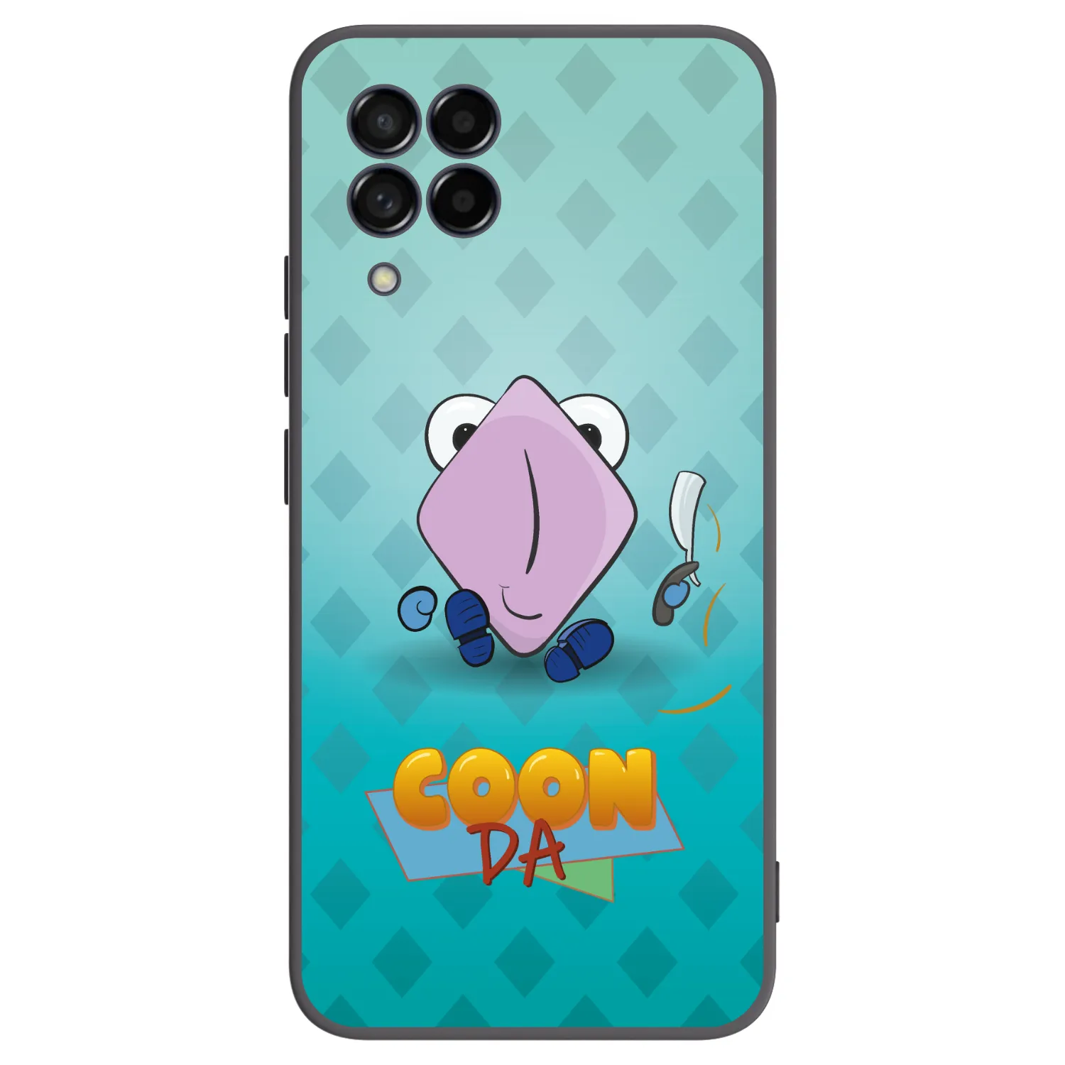 Picasee silikónový čierny obal pre Samsung Galaxy M53 5G - COONDA holátko - světlá